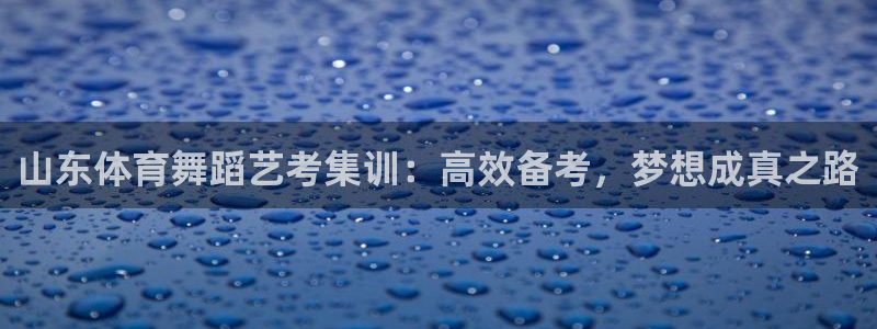富联什么意思：山东体育舞蹈艺考集训：高效备考，梦想成