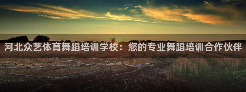 富联官方网站首页登录入口：河北众艺体育舞蹈培训学校：