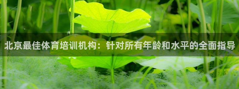 富联官网注册流程图：北京最佳体育培训机构：针对所有年