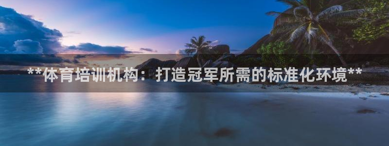 富联平台登录注册不了：**体育培训机构：打造冠军所需