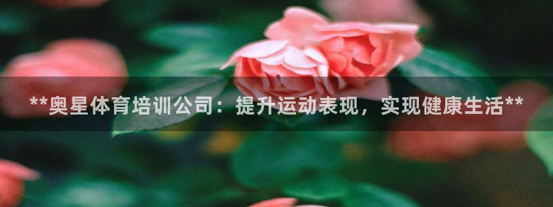 富联平台注册地址在哪里：**奥星体育培训公司：提升运